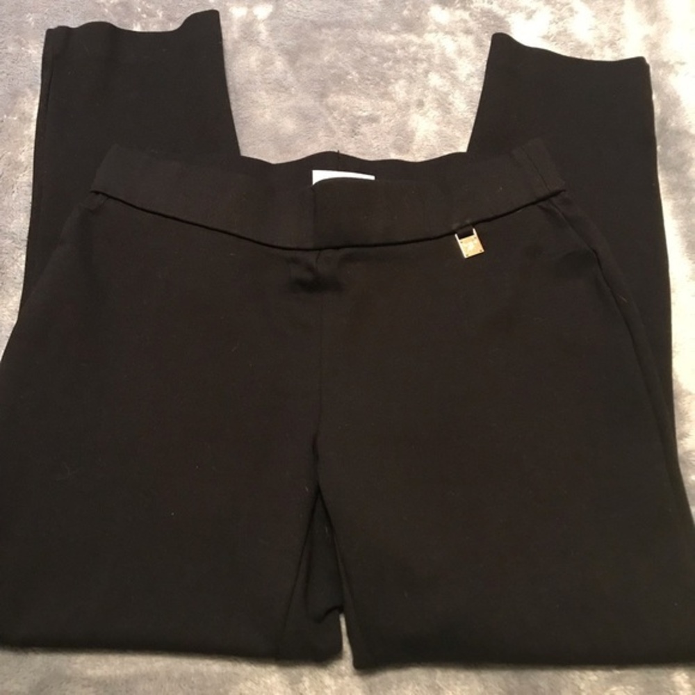 Womens black legging dress pants
